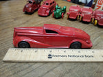 Vtg Manoil #704 Diecast Red Metal Coupe Nice Orig Paint USA Very Good Condition!