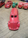 Vtg Manoil #705 Diecast Red Metal Streamline Sedan USA Very Good Condition!