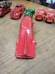 Vtg Manoil #705 Diecast Red Metal Streamline Sedan USA Very Good Condition!