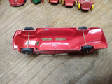 Vtg Manoil #705 Diecast Red Metal Streamline Sedan USA Very Good Condition!