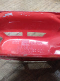 Vtg Manoil #705 Diecast Red Metal Streamline Sedan USA Very Good Condition!