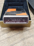 Vtg NOS Sealed 2009 ZIPPO Harley Davidson Diamond Plate Cigarette Lighter w/Box!