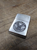 Vtg 2003 ZIPPO Harley Davidson Brushed Chrome Cigarette Lighter