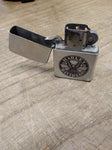 Vtg 2003 ZIPPO Harley Davidson Brushed Chrome Cigarette Lighter