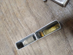 Vtg 1991 ZIPPO Harley Davidson Polished Chrome Flag & Eagle Cigarette Lighter