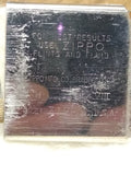 Vtg 1991 ZIPPO Harley Davidson Polished Chrome Flag & Eagle Cigarette Lighter