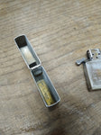 Vtg 2007 ZIPPO Harley Davidson Antique Silver Flag & Eagle Cigarette Lighter