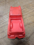 Vtg Auburn? Sun? Rubber Toy Red 1957 Ford Ranchero 5" Collectible