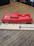 Vtg Auburn? Sun? Rubber Toy Red 1957 Ford Ranchero 5" Collectible
