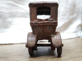 Vtg Antique Arcade AC Williams Ford Model T Sedan Cast Iron Car Artillery Wheel