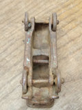 Vtg Antique Arcade AC Williams Ford Model T Sedan Cast Iron Car Artillery Wheel