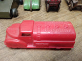 Vtg RENWAL Products Red Plastic Toy Gasoline Tank Truck Model #94 USA Nice Shape