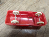 Vtg RENWAL Products Red Plastic Toy Gasoline Tank Truck Model #94 USA Nice Shape