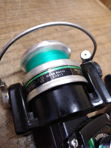 first open face fishing reel Vtg Olympic ES-1 Spin Cast Open Face Fishing Reel Gear Ratio 3.73:1 Wo – cyclewarehouse.online