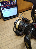 Vtg Shakespeare Microspin 250 UL Open Face Spinning Reel Working!
