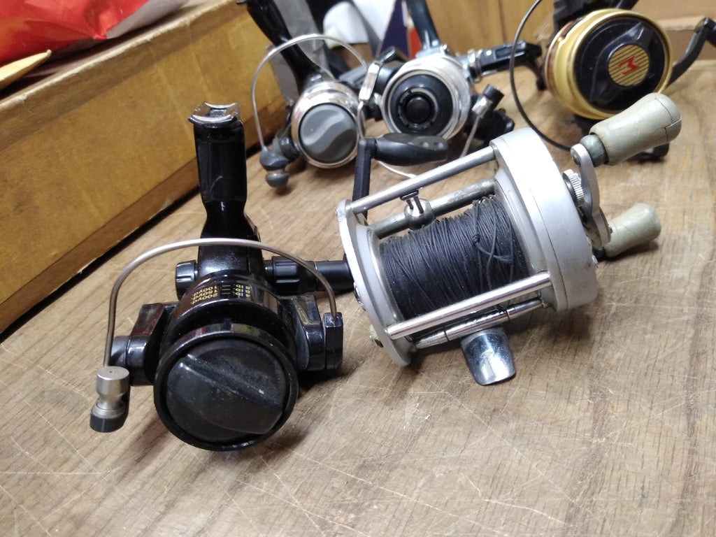 5pc Fishing Reel Parts/Repair Lot Pflueger Daiwa Shakespeare Sigma Rap –