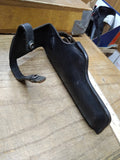 Vtg Bucheimer Black Hard Leather #39 Right Handed Pistol Holster 38 Cal.?
