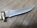 Vtg Schrade Super Sharp Uncle Henry 153UH Fixed 5" Blade Knife Great Shape!