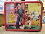 Vtg 1968 King Seelley Thermos Co. The Guns Of Will Sonnett Tin Metal Lunch Box