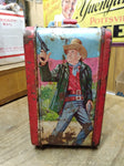 Vtg 1968 King Seelley Thermos Co. The Guns Of Will Sonnett Tin Metal Lunch Box