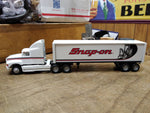 Vtg 1993 Winross Diecast Snap-on 18 Wheel Semi Truck and Trailer 11" Great Shape
