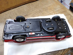 Vtg Bandai Battery Operated Tin Toy Red Toronado Bump N Go Car Works Great Minty