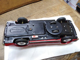 Vtg Bandai Battery Operated Tin Toy Red Toronado Bump N Go Car Works Great Minty
