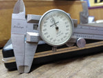 Vtg Mitutoyo No. 505 626 Inside Outside Dial Calipers 9" Japan Original Box