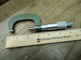 Vtg Mitutoyo 103 262 Outside Micrometer 1 to 2 inch Range 0.0001 Made in Japan