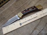 Vtg Buck 100 Year Anniversary 1902 2002 Folding Pocket Knife in Original Tin Box