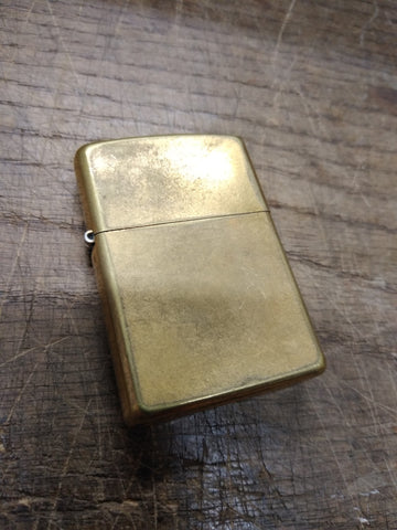 Vtg 2004 Zippo Gold Dust Cigarette Lighter Matching Insert Nice Snap!