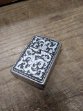 Vtg Sealed 2003 Zippo Marlboro Storming Scroll Filigree Cigarette Lighter New!