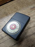 Vtg Sealed 2001 Fat Boy Star Harley Davidson Black Matte Cigarette Lighter New!