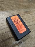 Vtg Sealed 2001 Fat Boy Star Harley Davidson Black Matte Cigarette Lighter New!