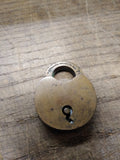 Vtg W. Bohannon Miniature Brass Padlock Brooklyn NY 71 No Key