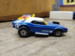 Vtg Matchbox Superfast Diecast Dodge Hemi Challenger 1975 Blue White Good Shape!