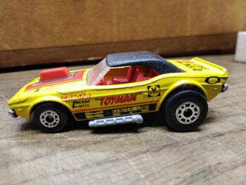Vtg Matchbox Superfast Diecast Dodge Challenger Toyman 1975 Yellow Good Shape!