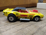 Vtg Matchbox Superfast Diecast Dodge Challenger Toyman 1975 Yellow Good Shape!
