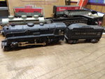 Vtg Marx O Gauge Stream Line Train Set NYC 999 Locomotive Tender Cars Track Box