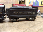 Vtg Marx O Gauge Stream Line Train Set NYC 999 Locomotive Tender Cars Track Box