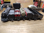 Vtg Marx O Gauge Stream Line Train Set NYC 999 Locomotive Tender Cars Track Box