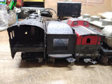 Vtg Marx O Gauge Stream Line Train Set NYC 999 Locomotive Tender Cars Track Box