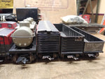 Vtg Marx O Gauge Stream Line Train Set NYC 999 Locomotive Tender Cars Track Box
