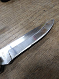 Vtg Precise Deer Slayer Folding Hunting Knife with Saw Blade Japan Good Shape!