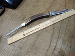 Vtg Precise Deer Slayer Folding Hunting Knife with Saw Blade Japan Good Shape!