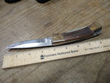 Vtg Precise Deer Slayer Folding Hunting Knife with Saw Blade Japan Good Shape!