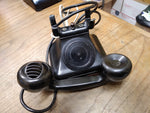 Vtg Chicago Moulded Prod Black Table Top Office Hotel Hand Set #70A Telephone