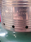 Vtg 1971 Coleman Model 220F 2 Mantle Green Lantern Pyrex Globe Very Good Shape!
