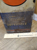 Vtg 1 Gallon Can AMOCO French Dry Cleaner American Oil Company Blue Orange White
