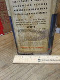 Vtg 1 Gallon Can AMOCO French Dry Cleaner American Oil Company Blue Orange White
